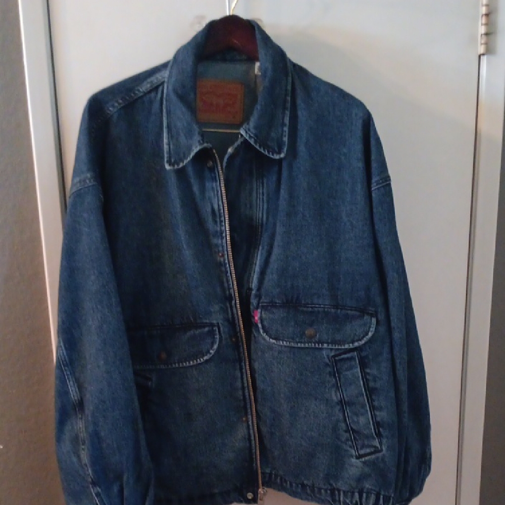 Signature by Levi Strauss Indigo Blue Casual Jacket